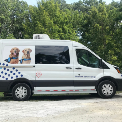 New BluePath Service Dogs van